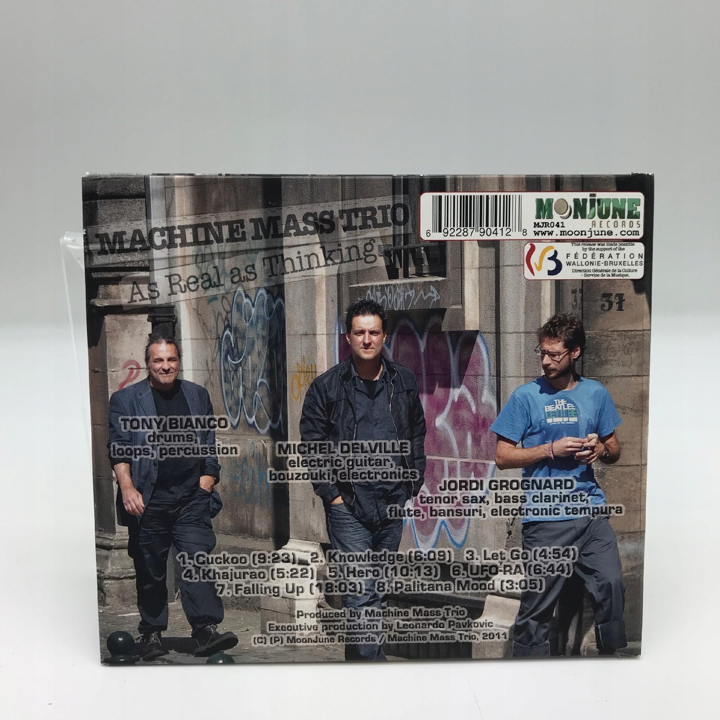 cd - mass machine trio - as real as thinking