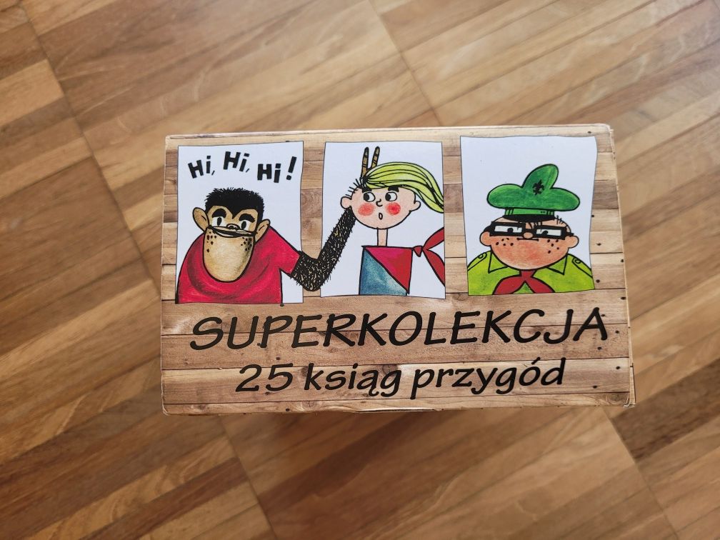 Kolekcja 25 ksiąg przygód Tytus Romek i Atomek Chmielewski