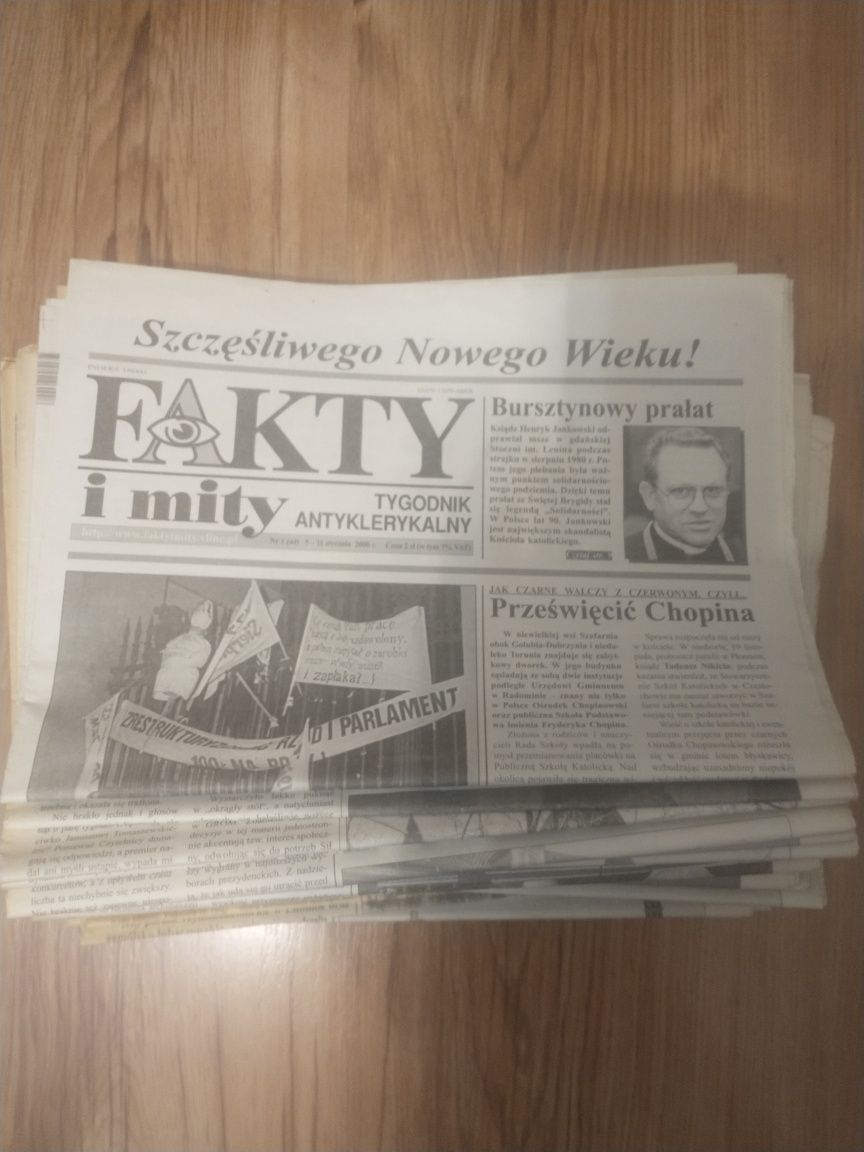 Fakty i mity.Tygodnik, wydanie z roku 2000