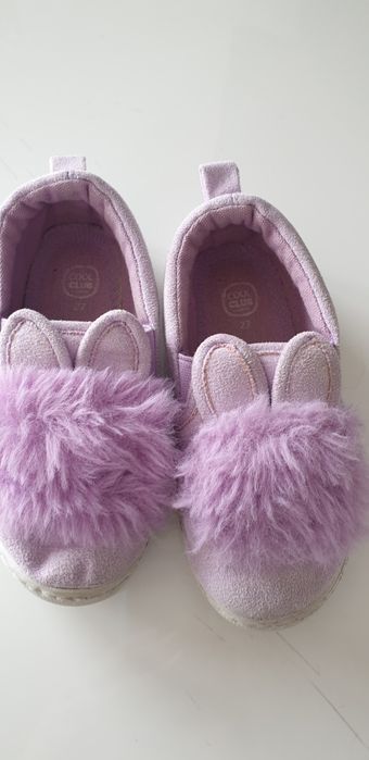 Kapcie / buty zajączki dla przedszkola rozm. 27