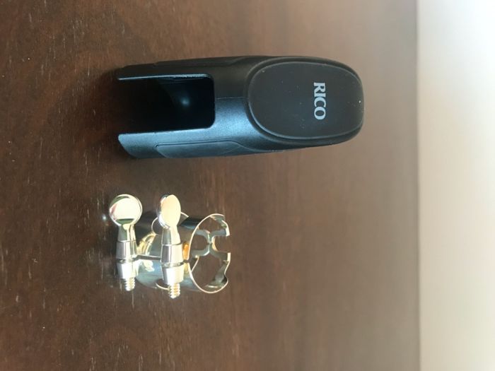 Nowa posrebrzana ligatura Rico H do klarnetu Eb!