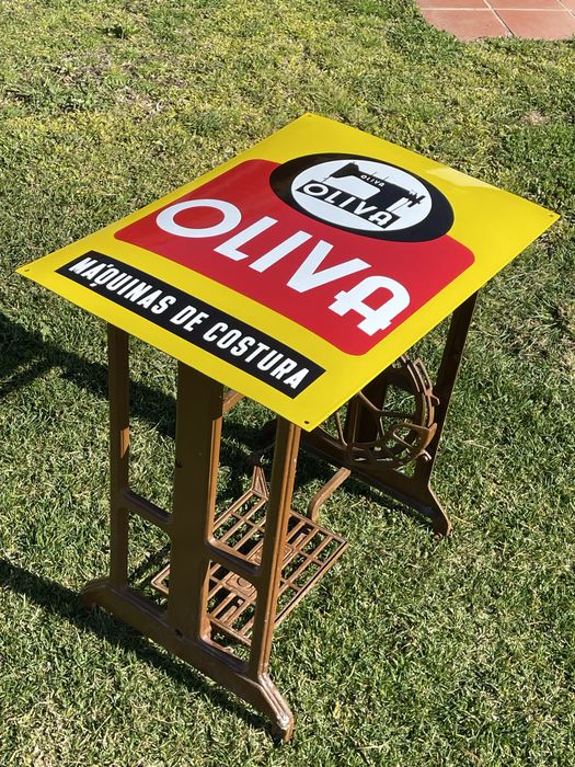 Placa esmaltada OLiVA 70x50cm