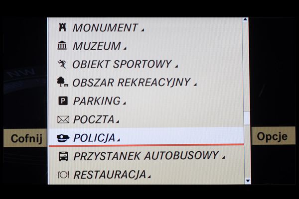 MERCEDES NTG 3 W221 W216 polski język menu