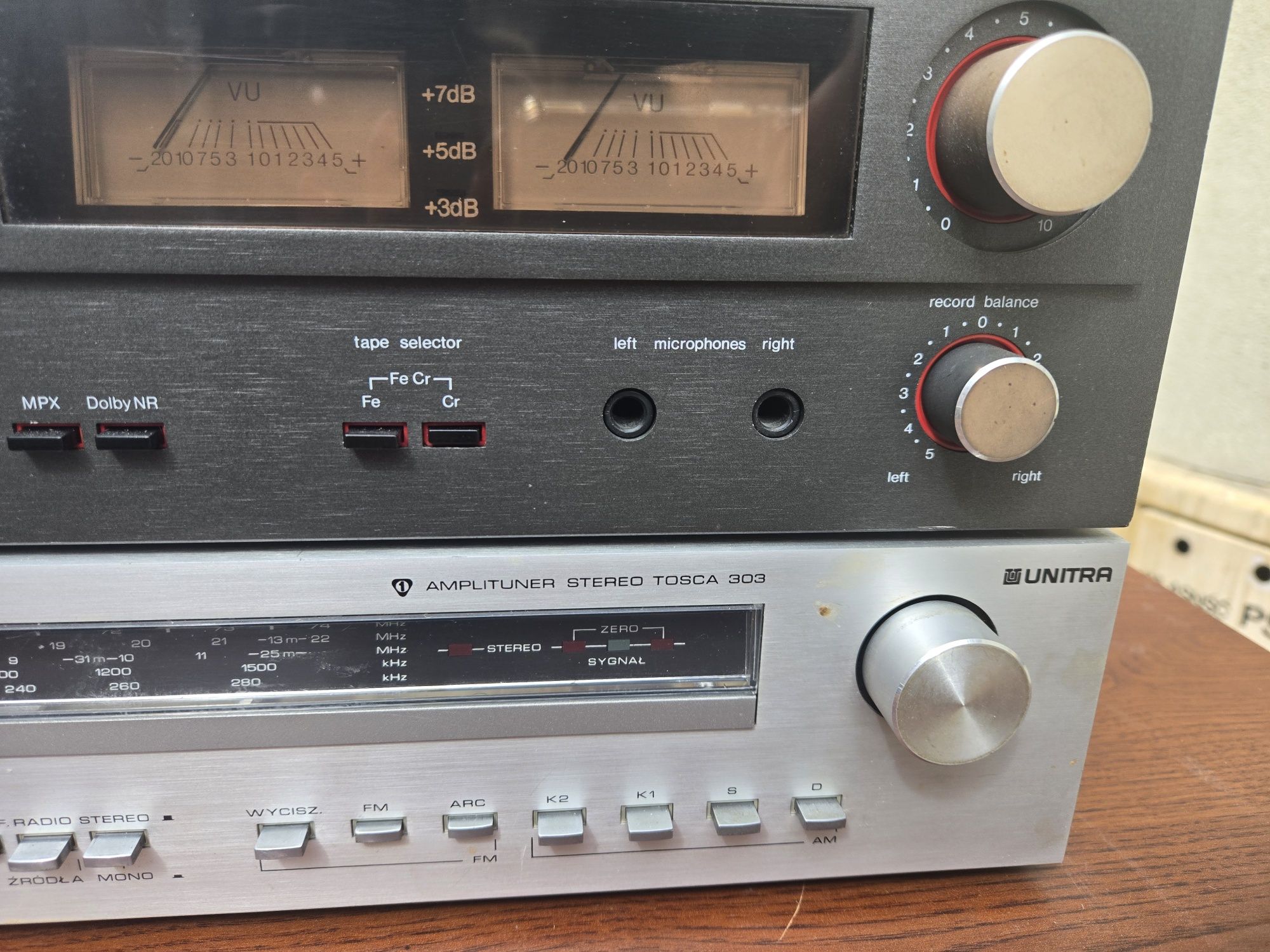 Amplitunery Unitra Diora Tosca stereo