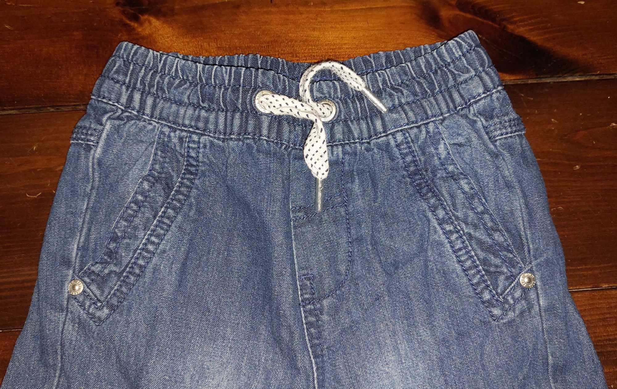 Cool Club, Spodnie jeansowe chłopięce, odpinane nogawki, rozmiar 110
