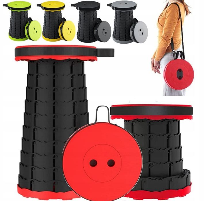 Krzesło krzesełko taboret stołek turystyczne składane wędkarskie 46 cm