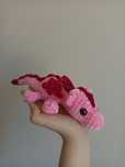 Pluszak smok baby dragon maskotka przytulanka hamdmade ręcznie robiona