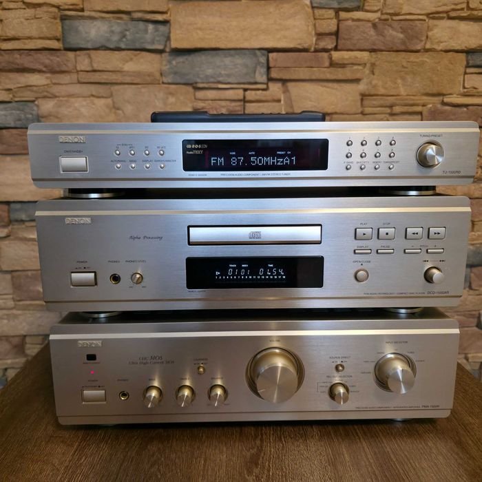 Denon PMA 1500R, DCD 1550AR, TU 1500RD super stan