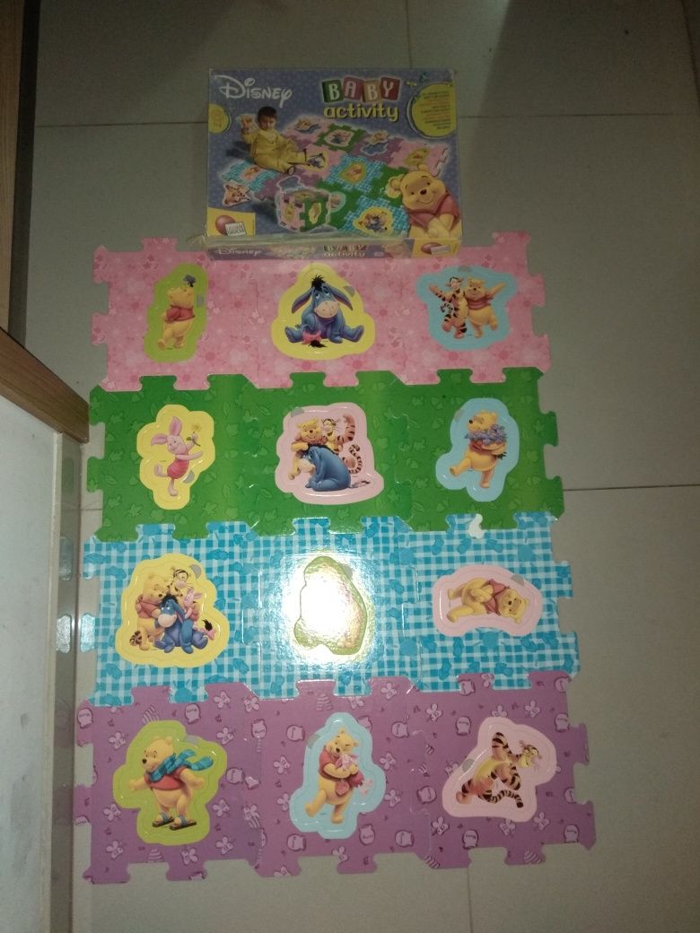 Disney Kubuś Puchatek Winnie the Pooh Puzzle 60 108 Domino Memory