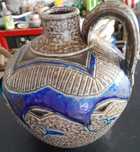 Artesanato  peça decorativa ,bilha em grés