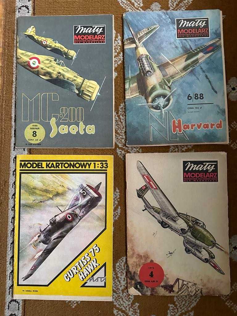 Modele kartonowe -- Mały Modelarz, Kartonowy Arsenał i inne