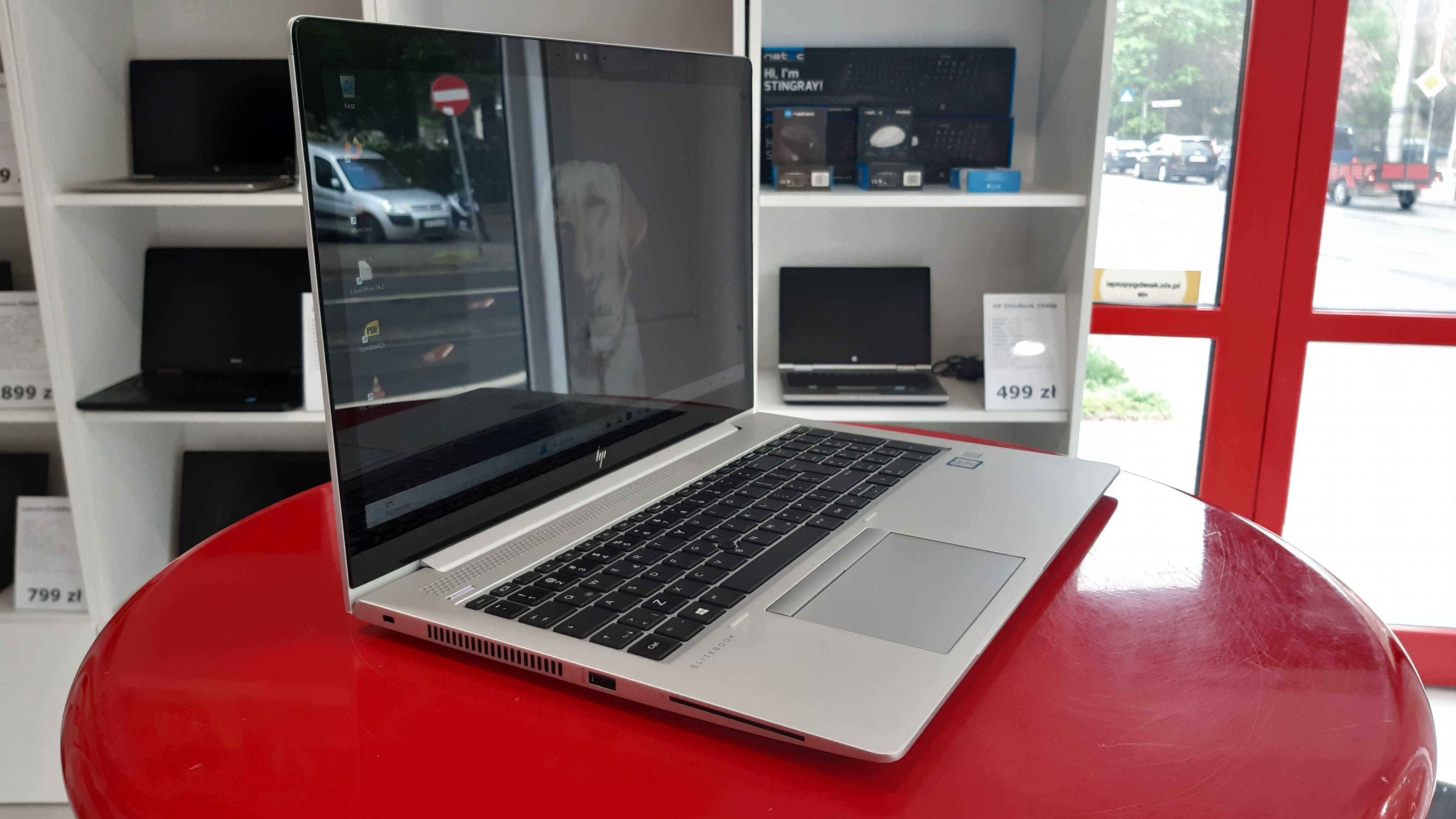 Laptop HP EliteBook 850 G5 15" i7-8650u 16GB/256SSD Win11 Dotyk FHD FV