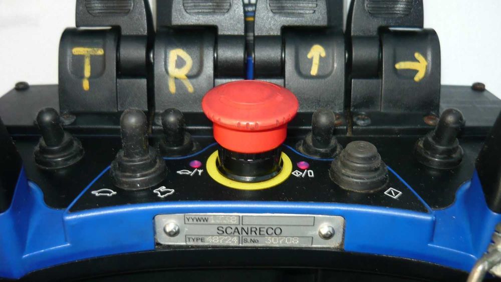 Scanreco pilot HDS Palfinger antena Hiab sterowanie HMF Żuraw MAN