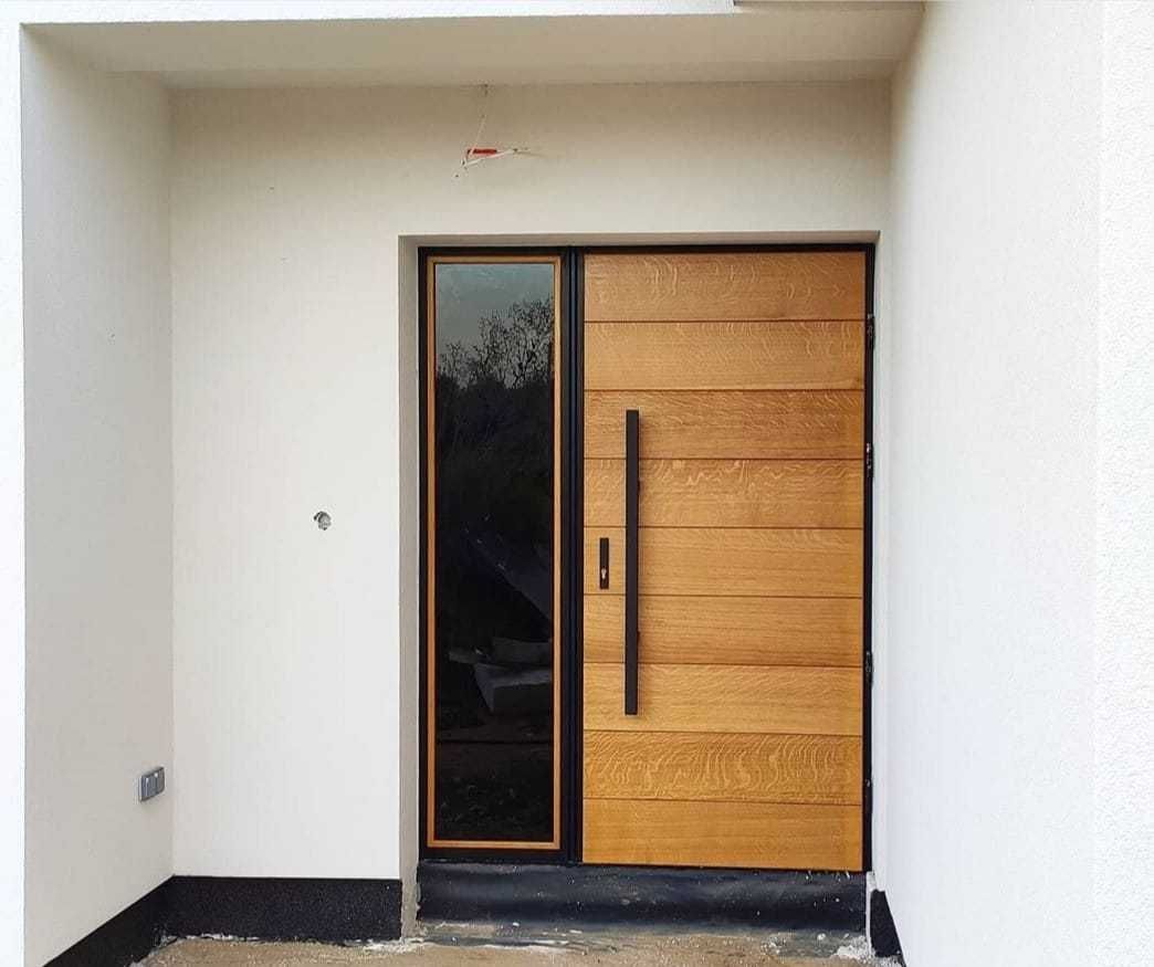 Drzwi wejściowe zewnętrzne dębowe dostawa GRATIS