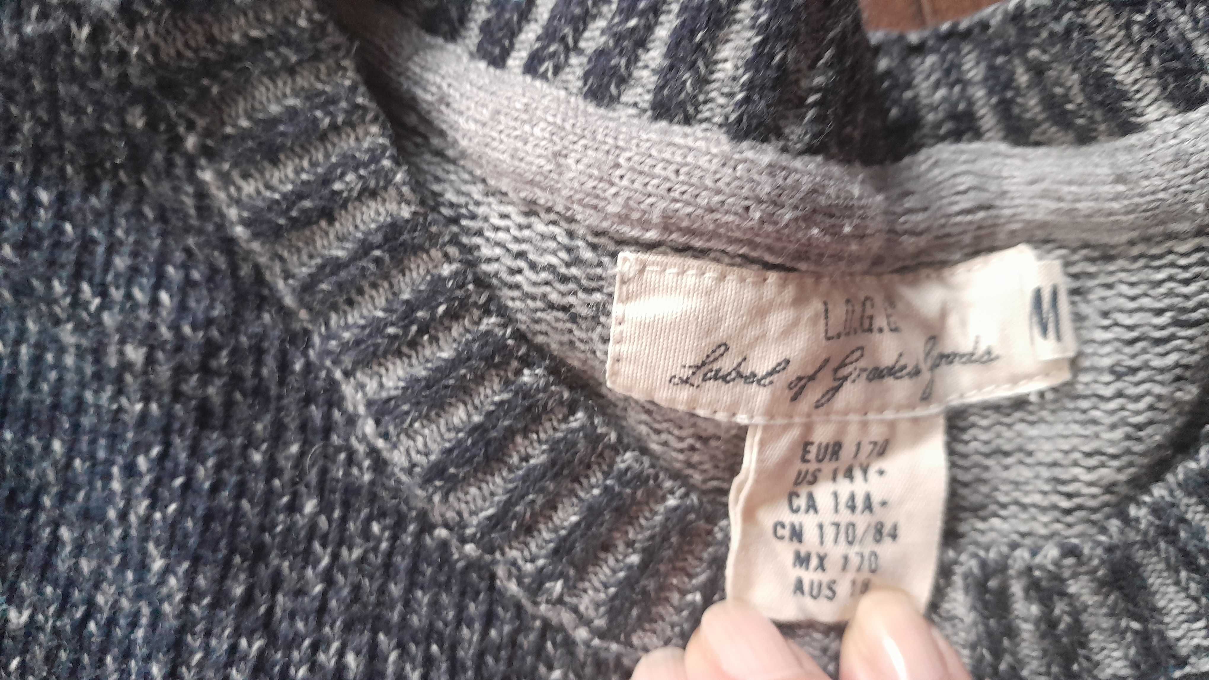 H&M L.O.G.G sweter młodzieżowy S wzrost 170cm 14lat