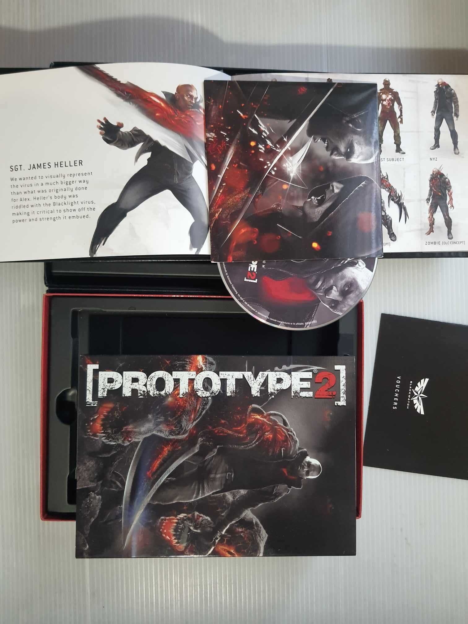 Xbox 360 Halo Prototype 2 Blackwatch Collectors Edition Big Box