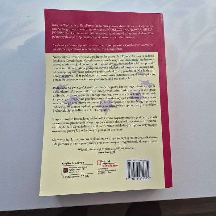 Podręcznik prawniczy- Podrecznik prawa UE