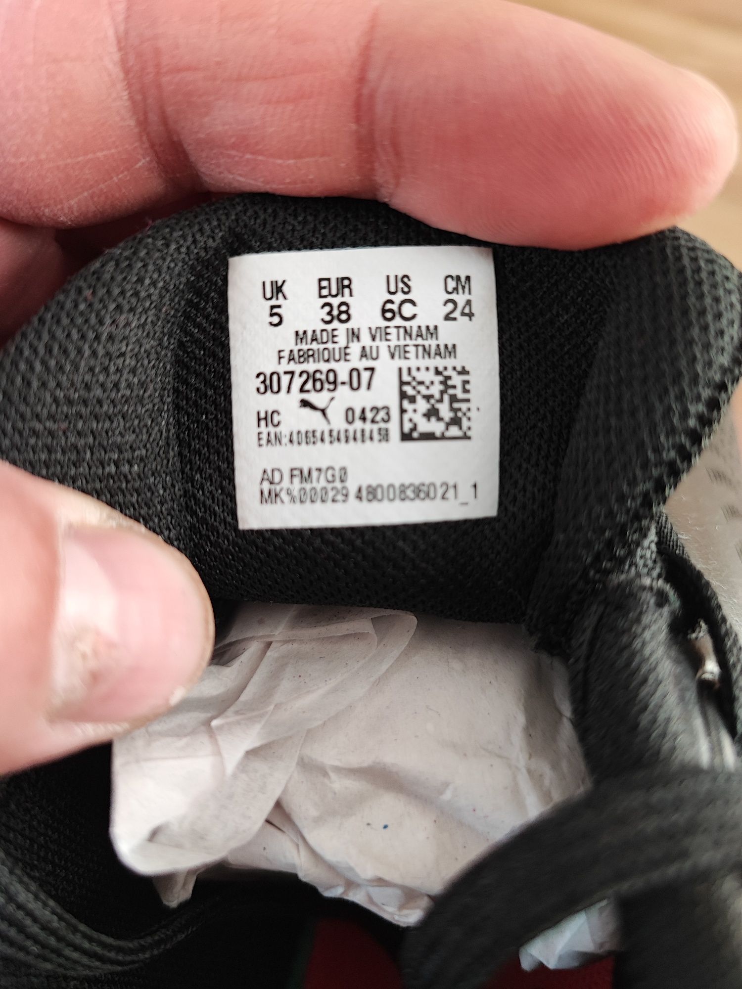 Buty Puma Ferrari Drift Cat Decima Jr. Rozmiar 38.
