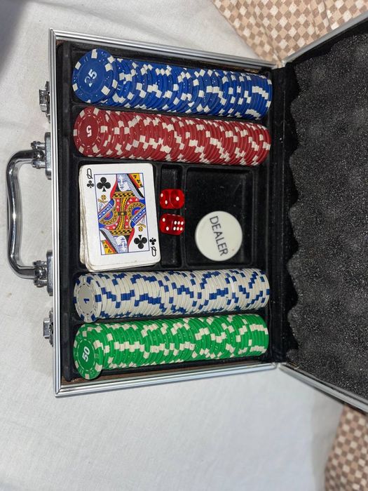 Набір для покеру в алюмінієвому кейсі