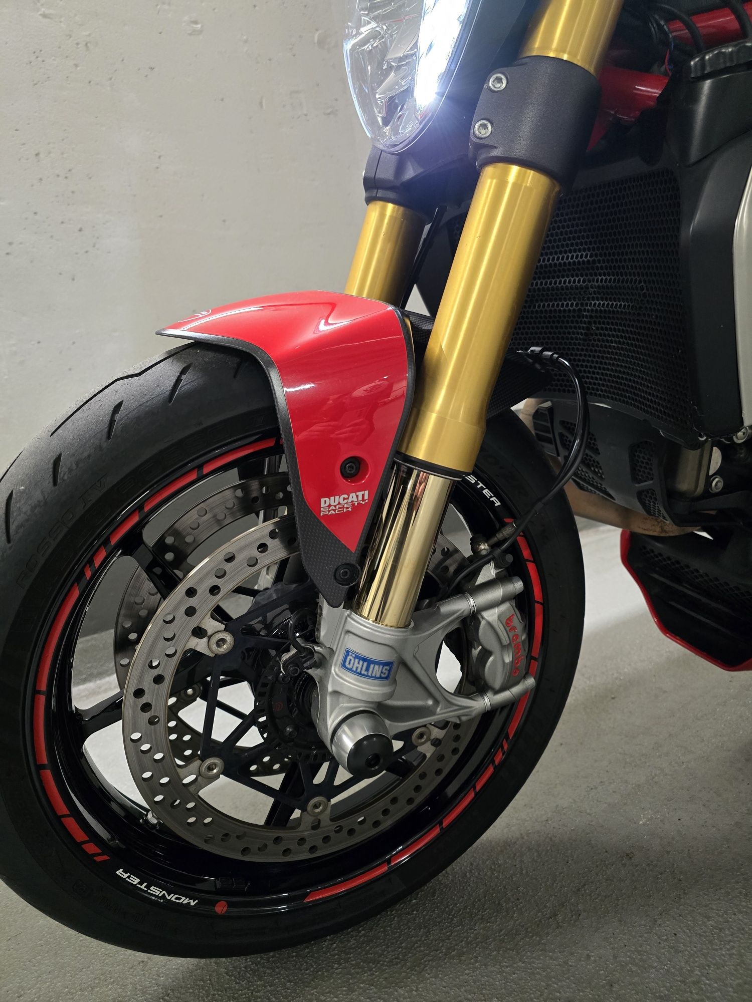 Ducati Monster 1200S Stripe Quickshifter Garażowany Salon Polska