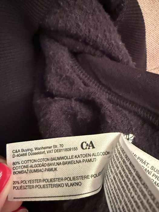 Утеплений худі світшот c&a, h&m, 134-140 см