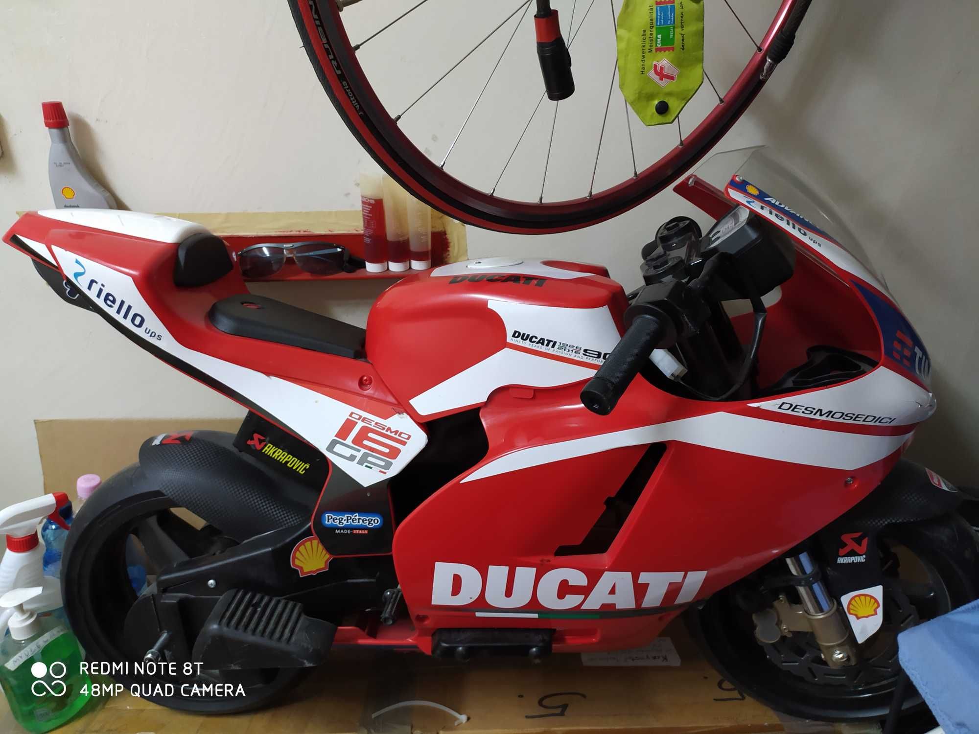 Sprzedam motorek Ducati elektryczny dla dziecka.