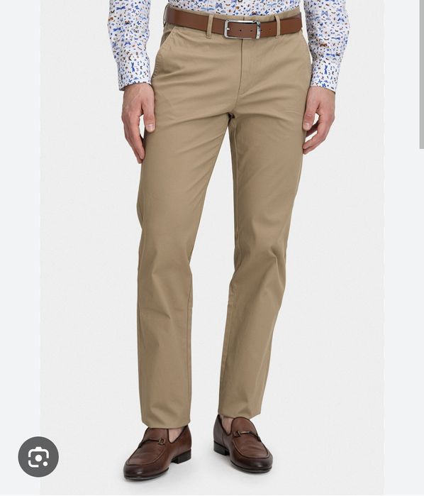 CORNELIANI Oryginalne Spodnie Męskie Chinosy Rozmiar 50