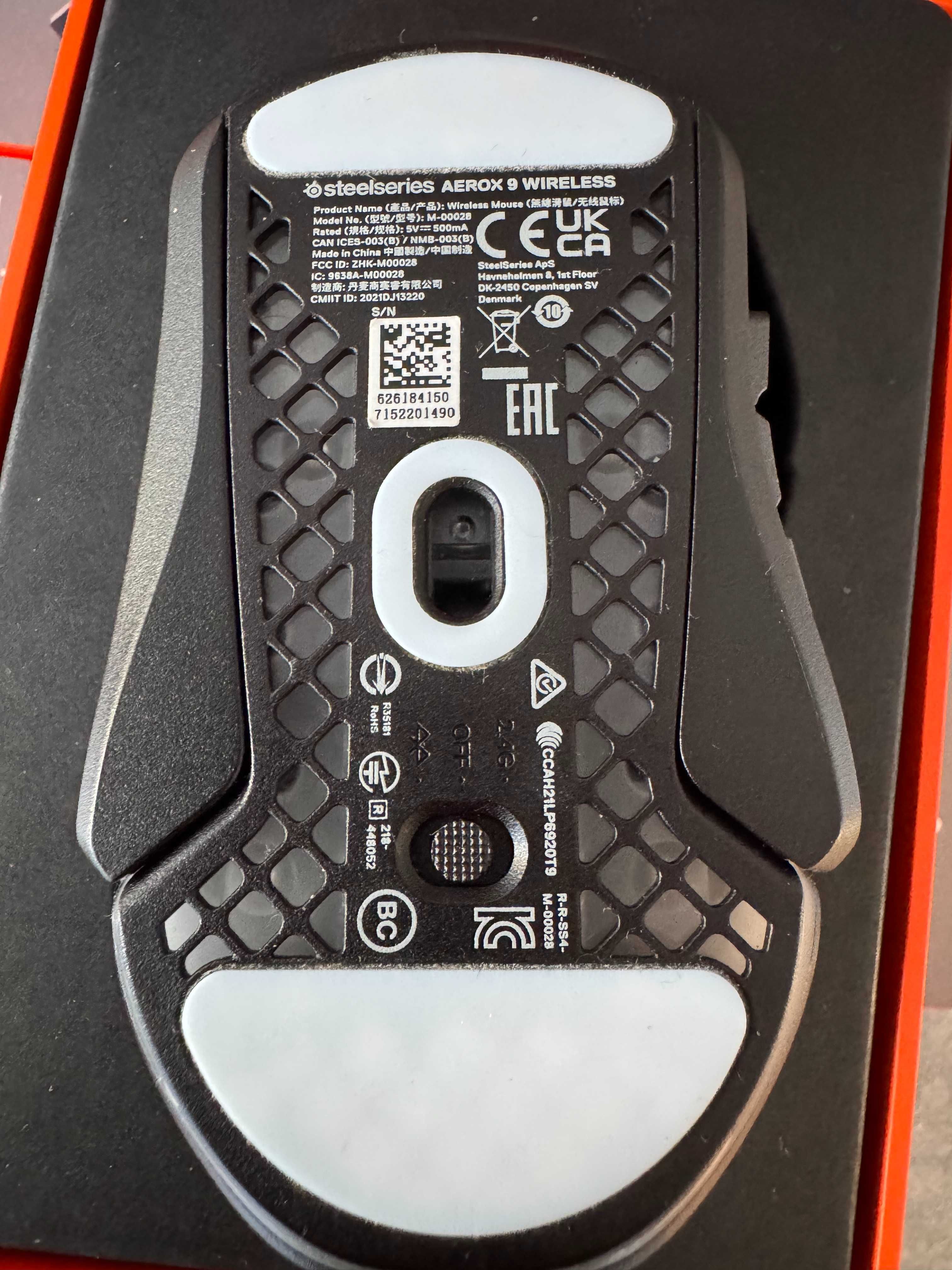 Mysz Bezprzewodowa STEELSERIES AEROX 9