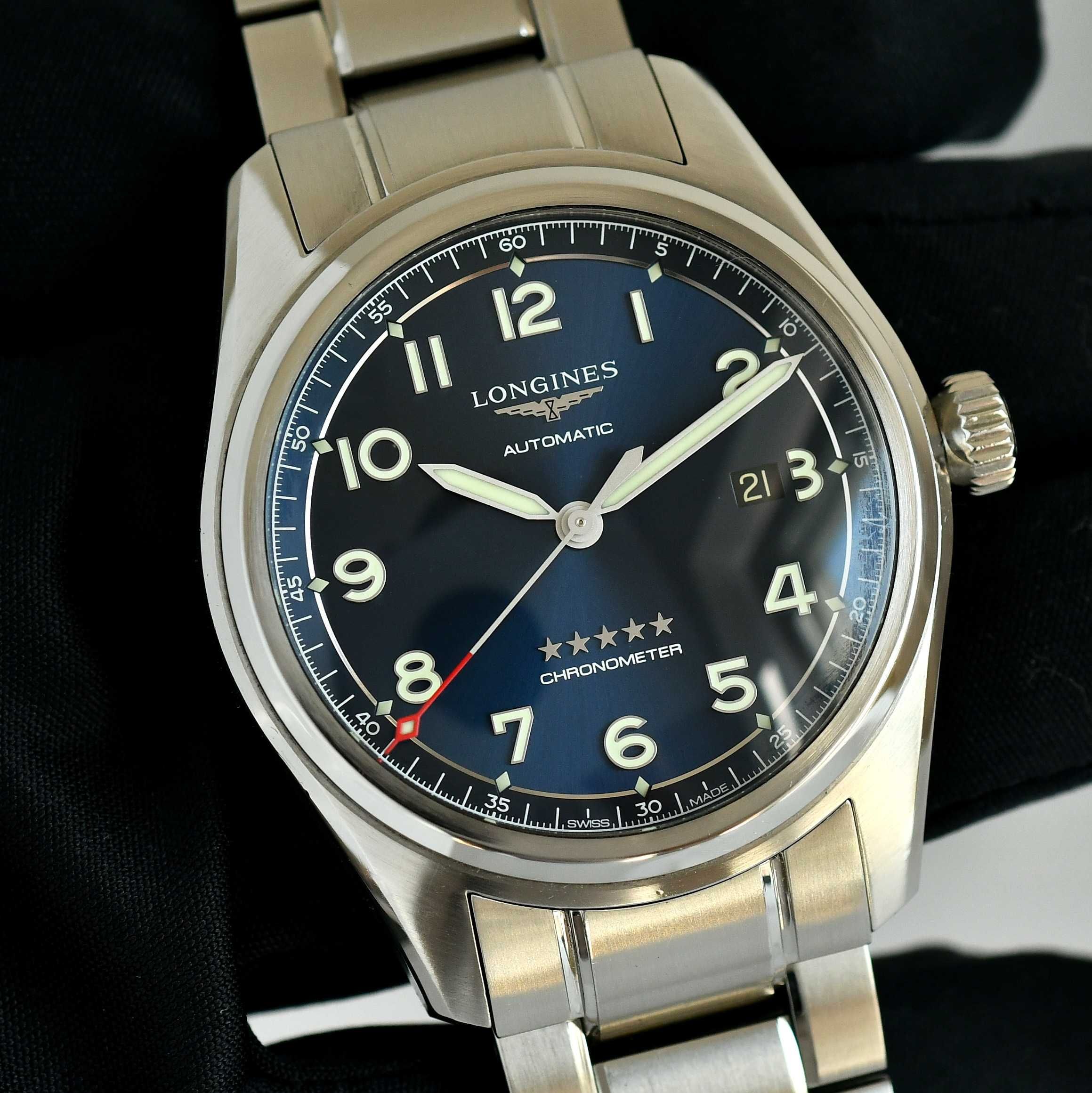 Zegarek LONGINES Spirit Automatic Chronometer Ref. L.3.811.4 - 43mm
