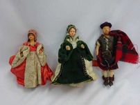Peggy Nisbet Zestaw Trzech Lalek Vintage UK