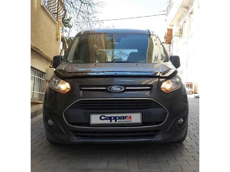 Ford Connect 2014+ Дефлектор капота (мухобойка) EuroCap
