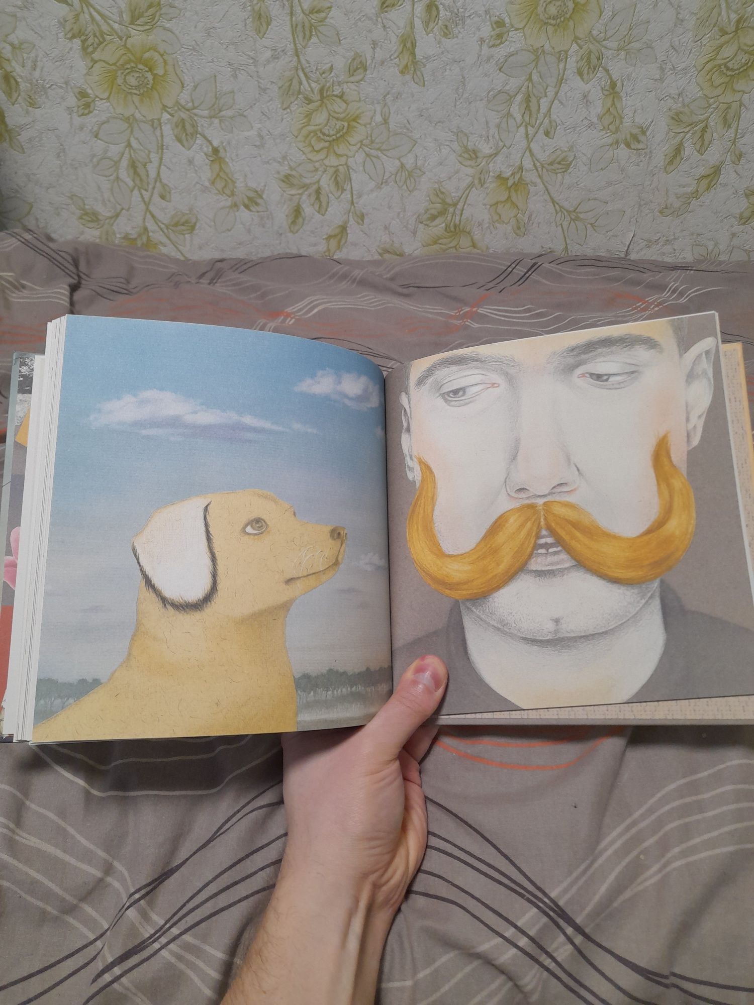 Детская книга с потрясающим иллюстрациями. На польском.