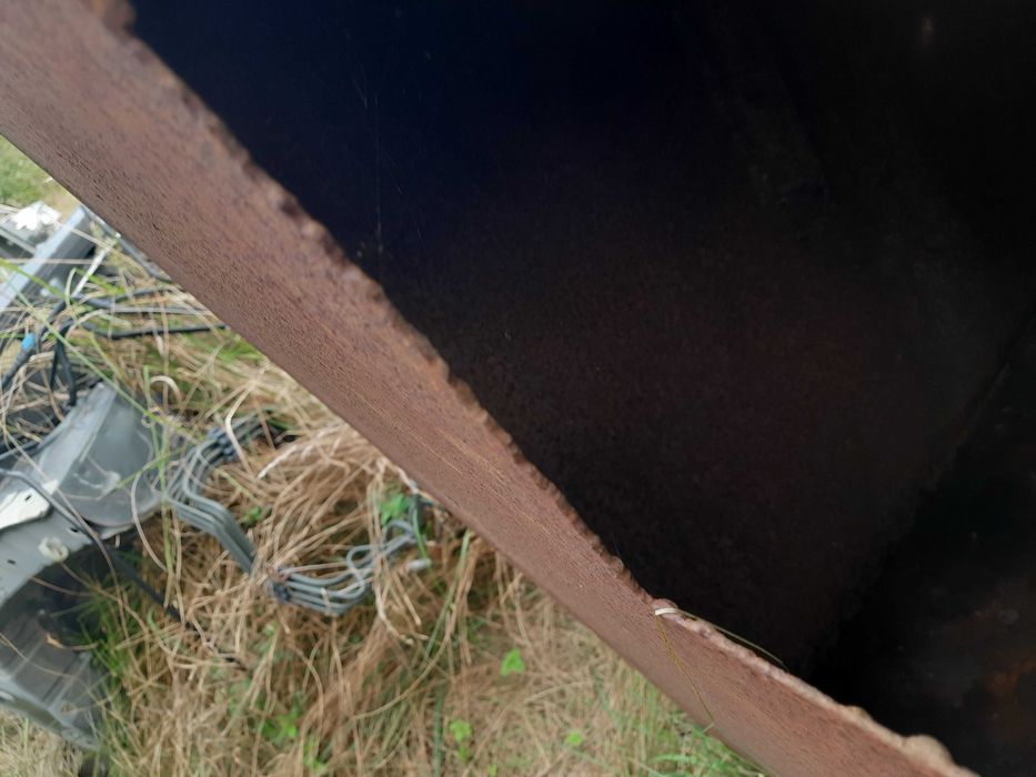 Бочка квадратна металева для пшениці або зберігання зерна