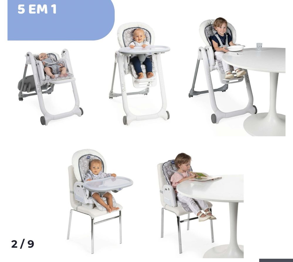 Cadeira da papa Chicco