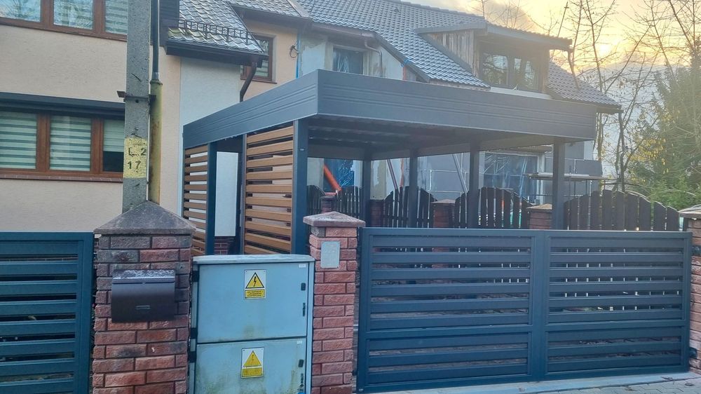 Wiata 6x6 - wiata samochodowa garażowa dwustanowiskowa pod wymiar