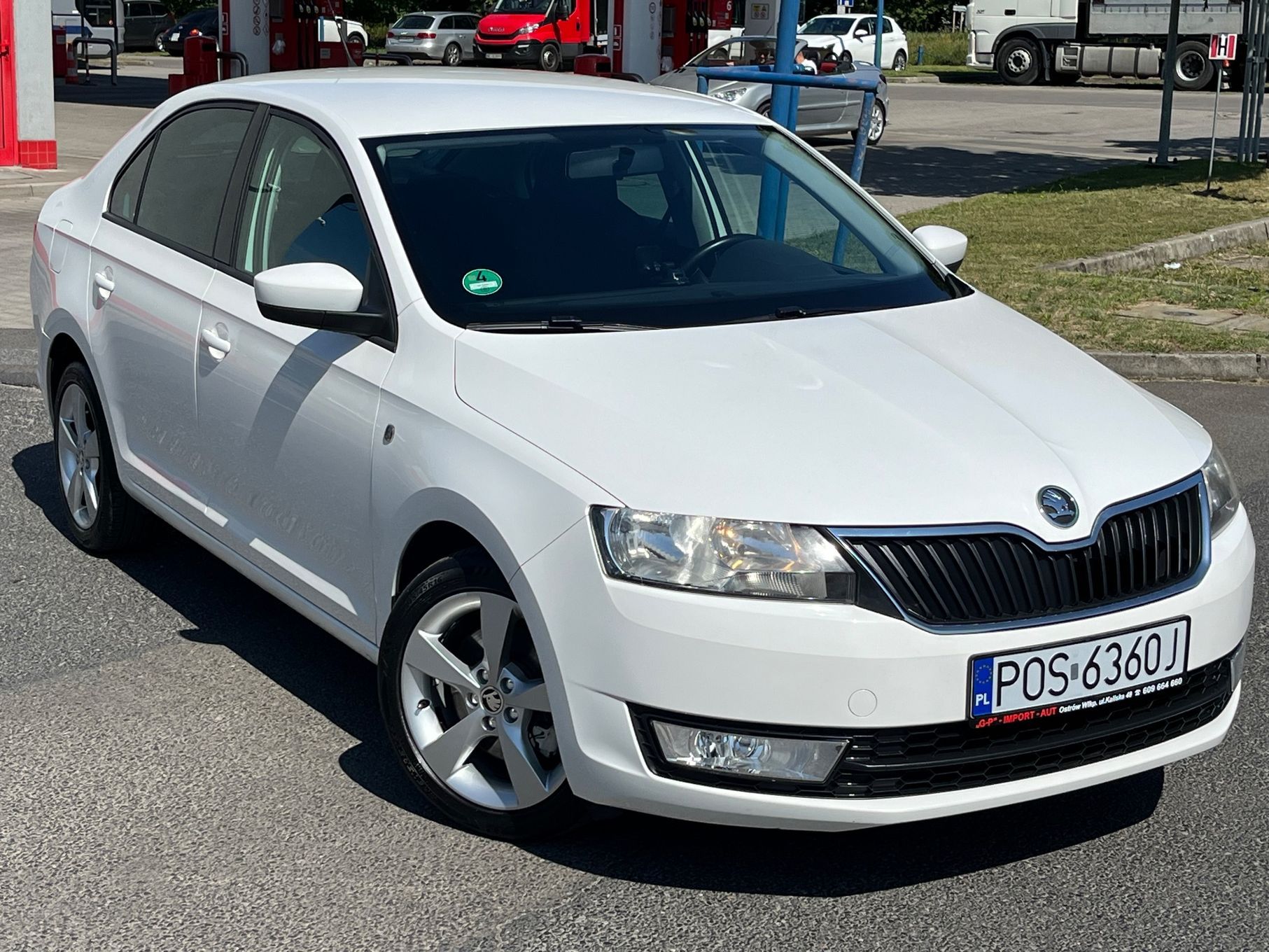 Skoda RAPID Świeżo Zarejestrowana Import Niemcy Zadbana Serwisowana 6 Biegów