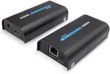 AGPTEK LKV373 Extender HDMI 120m konwerter CAT 5E / 6 Full HD LAN RJ45