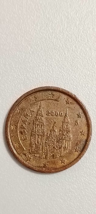 2 cêntimos 2000 Espanha
