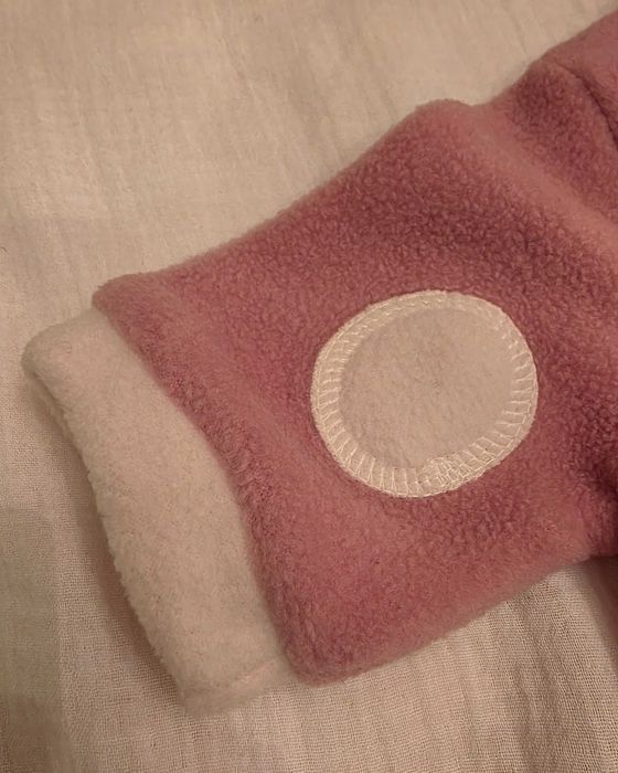 Macacão e gorro para Bebé Menina Coelhinha 50 cm. COCOON Novo