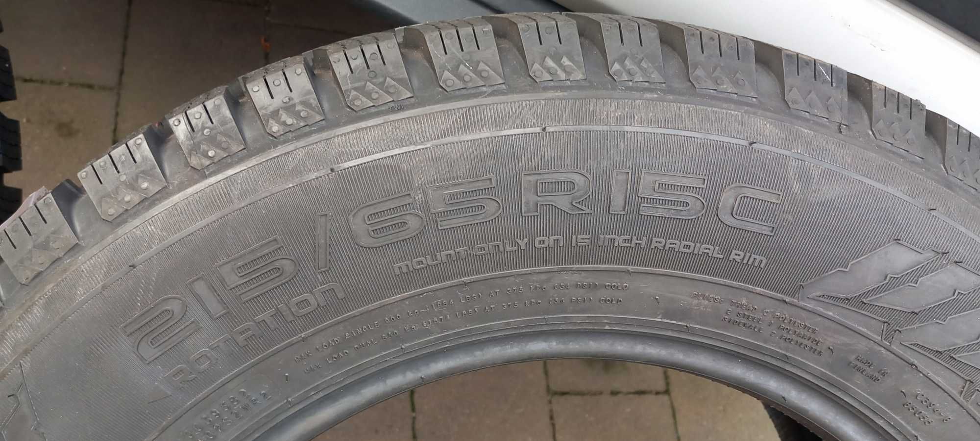 Nowe opony zimowe 2x NOKIAN TYRES 215/65R15C 104/102T