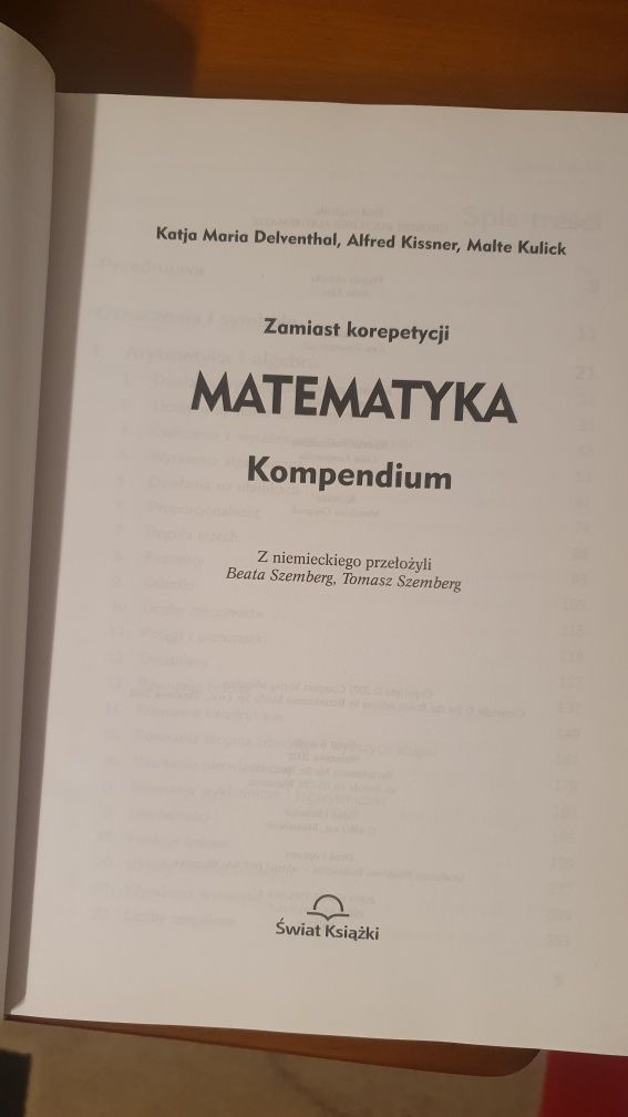 Matematyka kompendium świat książki