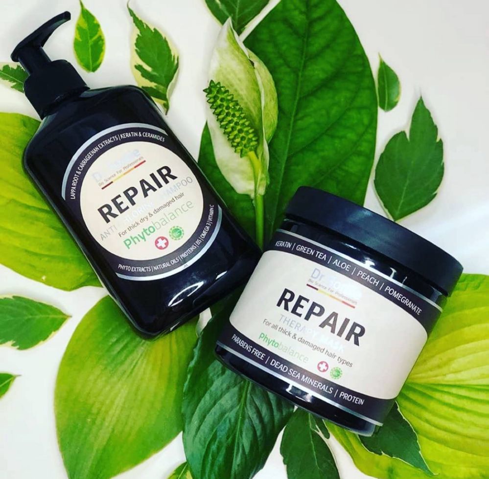 Dr.Sorbie  REPAIR Maska + Szampon .Terapeutyczny zestaw dla włosów