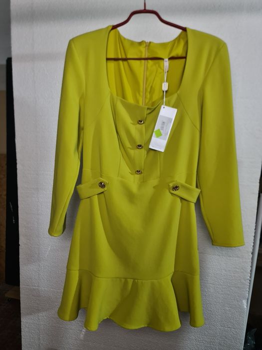 Vestido senhora verde SAHOCO M novo