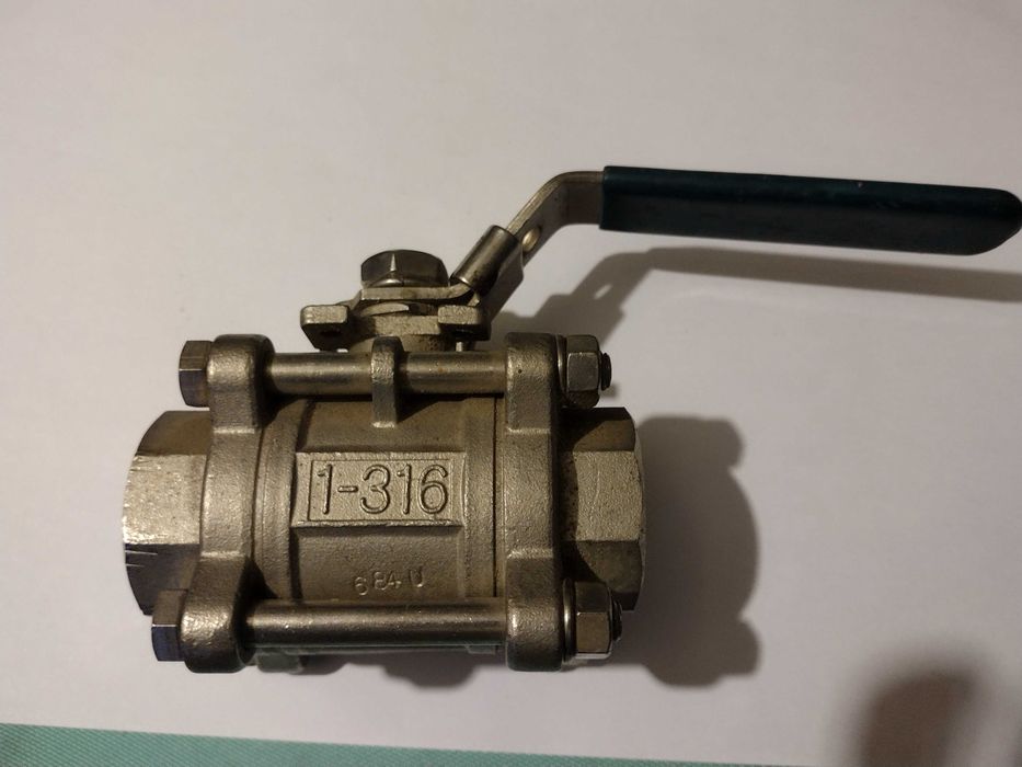 zawór kulowy nierdzewny