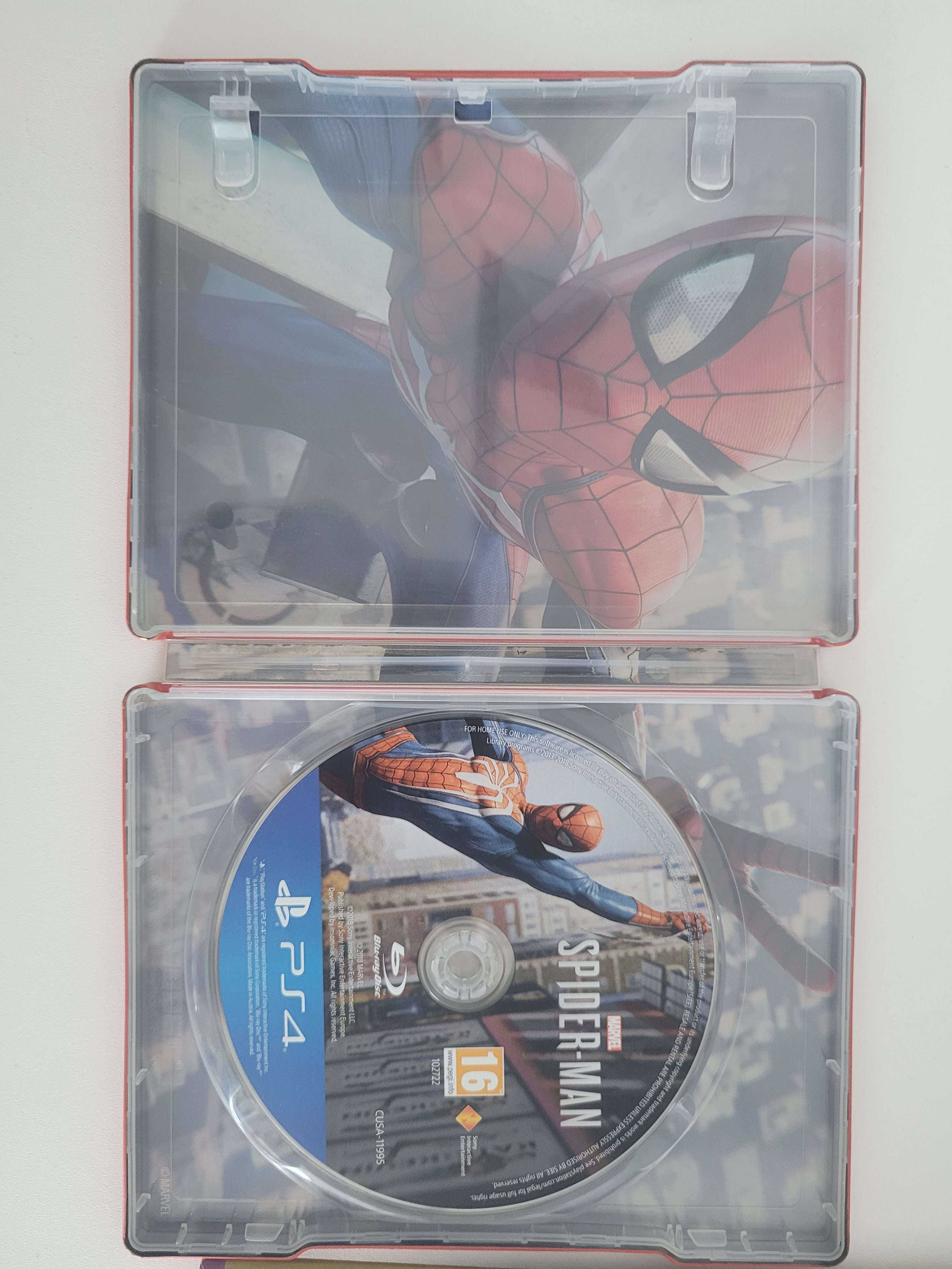 Marvel's Spider-Man na p4 w steelbooku PL
