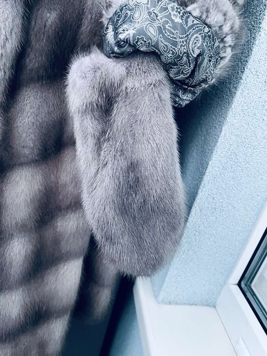 Шуба норковая S-M размер.