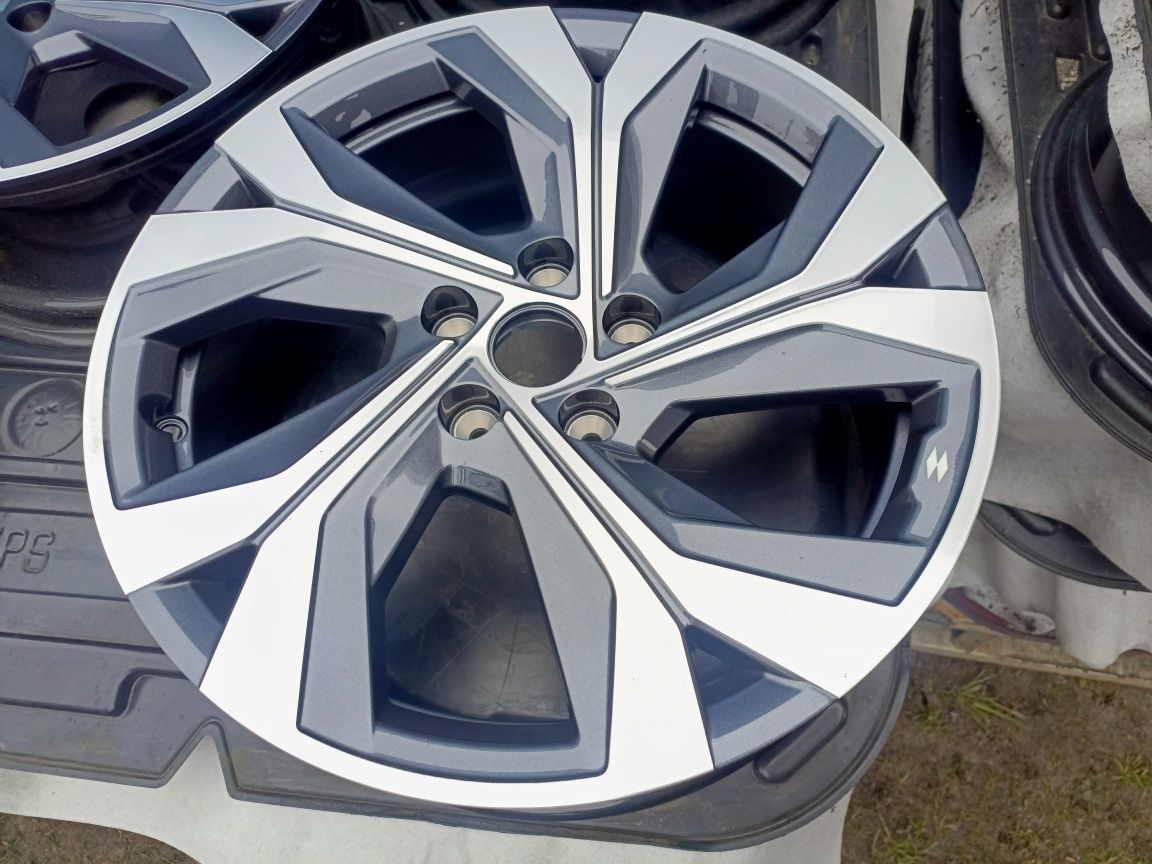 Nowe felgi aluminiowe oryginalne Renault 5x114,3 et35 7jx18
