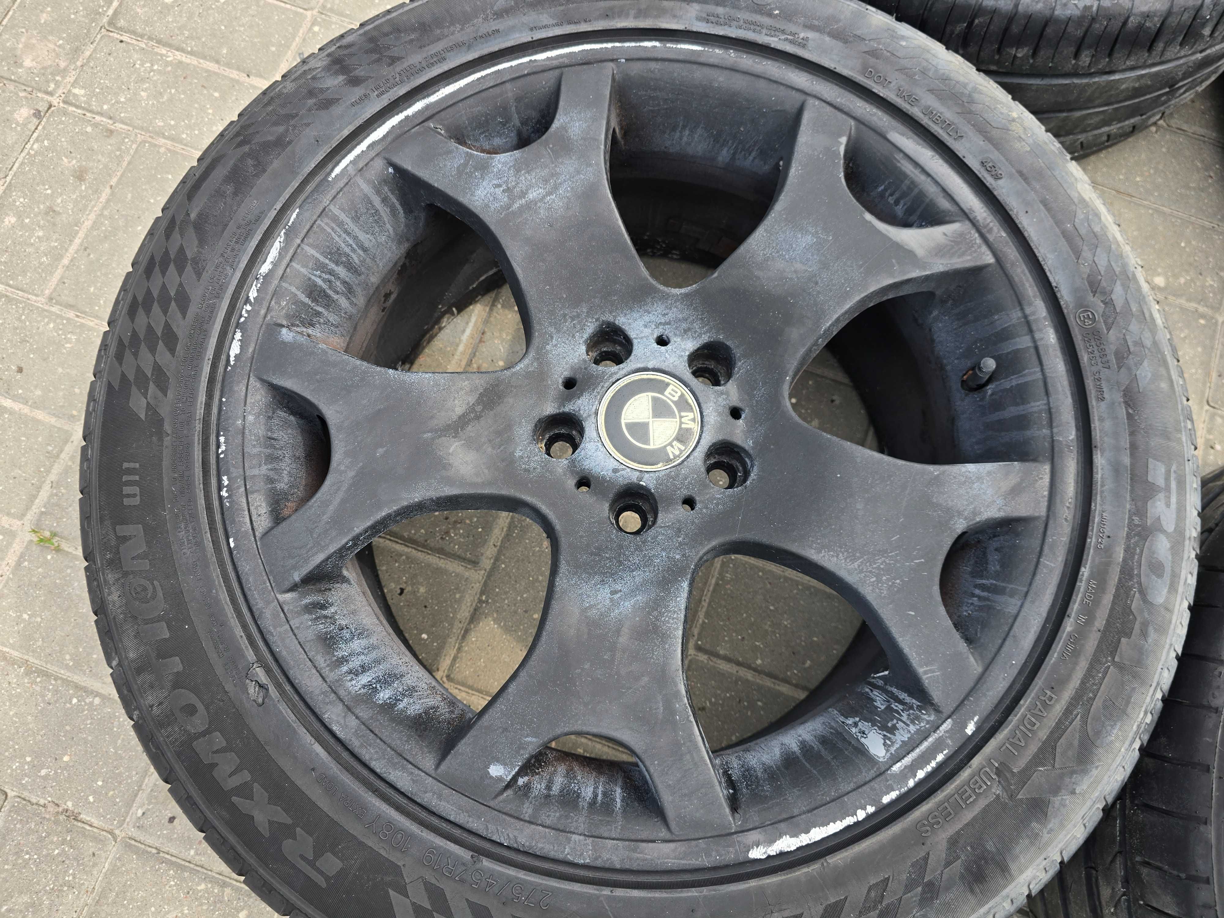 BMW X5 E53 Alufelgi 19" 5x120 9J/10J ET45/48 Styling 63 BORBET