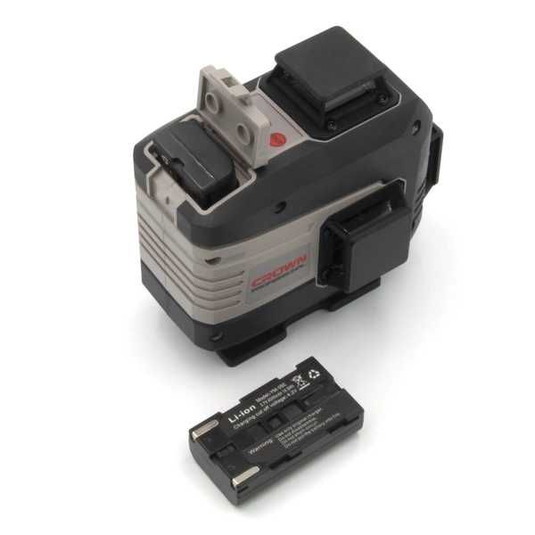 Лазерный уровень CROWN CT44091-R IMC/4D/16 лучей/зеленый/2АКБ/+кейс/Г3
