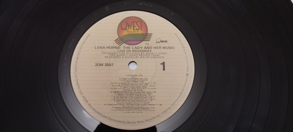 Продам виниловую пластинку Lena Horne – Lena Horne: The Lady And Her M